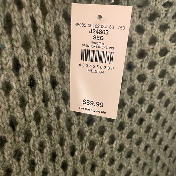 Daytrip | Open Stitch Oversized Sweater - Picture 4 of 5